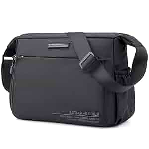 Amazon.com: zhongningyifeng Men's Shoulder Bag Nylon